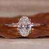 Oval Cut Lab-Grown Diamond Solitaire Ring 0.2 - 2 CT