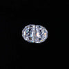 0.50 to 4.0 TCW Half Moon Step Cut Loose Moissanite Best Pair