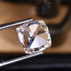 Square Cushion Rose Cut Lab Grown Diamond for Engagement Ring