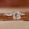 Asscher Cut Lab-Grown Diamond Solitaire Ring 1 - 3 CT