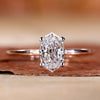 Marquise Step Cut Lab-Grown Diamond Solitaire 1.2 CT Ring