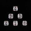 Asscher Cut Lab Created Diamonds For Earrings D/VS Grade