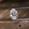 Oval Lab Diamond for Engagement Ring, 1.0 CT DE/VS Lab Created Loose Diamond, Man Made Diamond, Birthday Gift