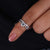 round cut diamond ring