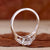 three stones diamond ring