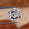 Hexagon Step Cut Lab Grown Diamond with IGI Certificate