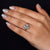 three stones engagement ring