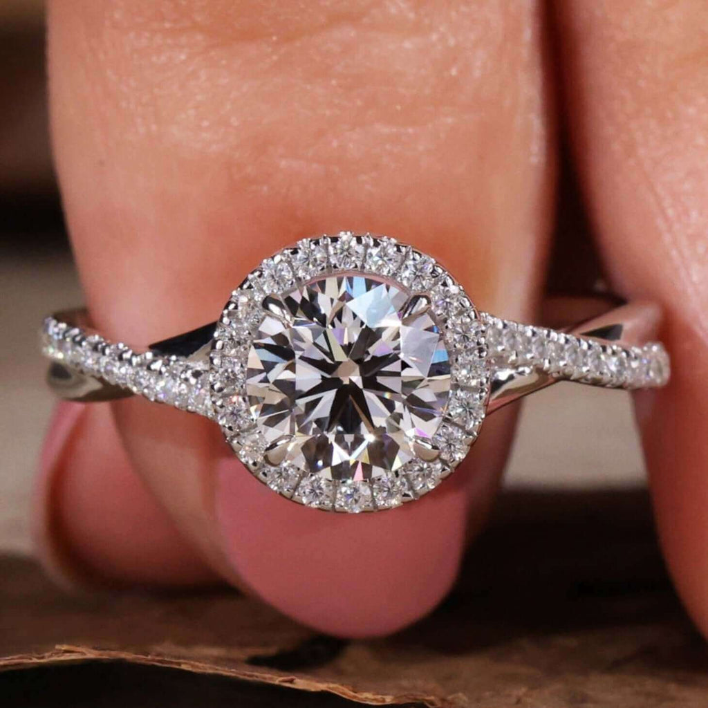 Round Engagement Rings with Lab Created Diamonds Modern Elegance Meets Ethical Luxury