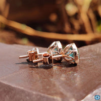 moissanite wedding earrings
