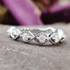 0.53 TW Round Moissanite Diamond Wedding Band