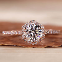 lab grown diamond rings