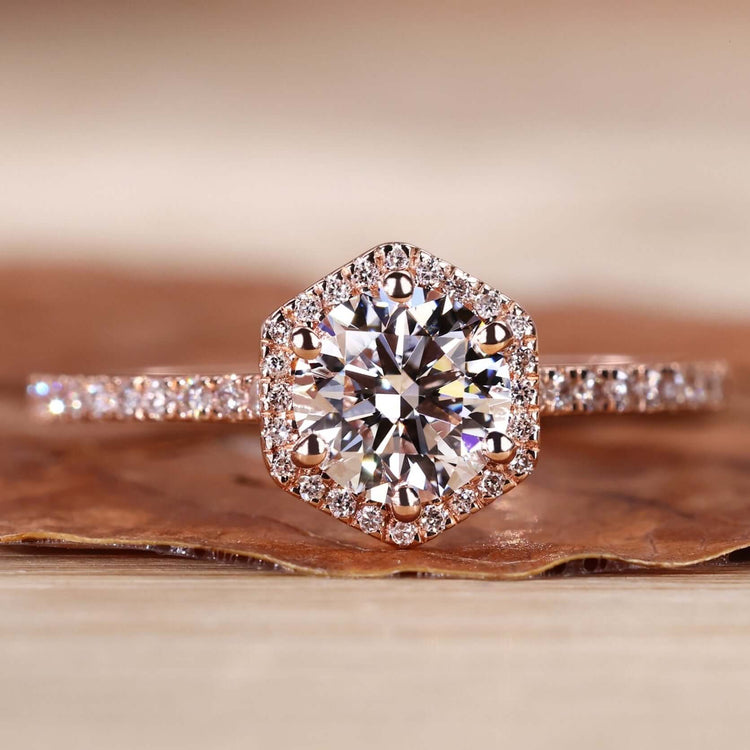 lab grown diamond rings