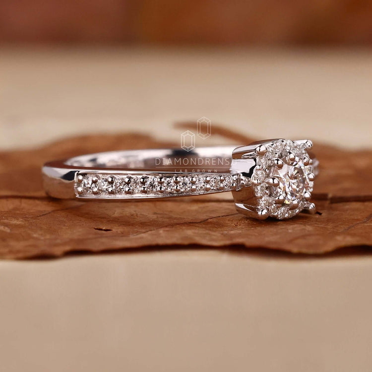 conflict free diamond engagement ring