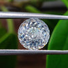 Vintage 2 CT Portuguese Colorless Loose Moissanite for Engagement Ring