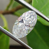 2.65 CT Moval Cut Colorless VVS Loose Moissanite for Dazzling Wedding Pendant