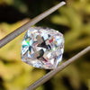 7.00 MM Cushion Divine Colorless Loose Moissanite