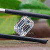 2.04 CT Emerald Step Cut Near Colorless Gray Loose Moissanite