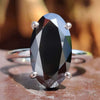 moissanite engagement ring