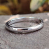 Low Dome Traditional Look Classic Comfort Fit Solid Gold Wedding Ring