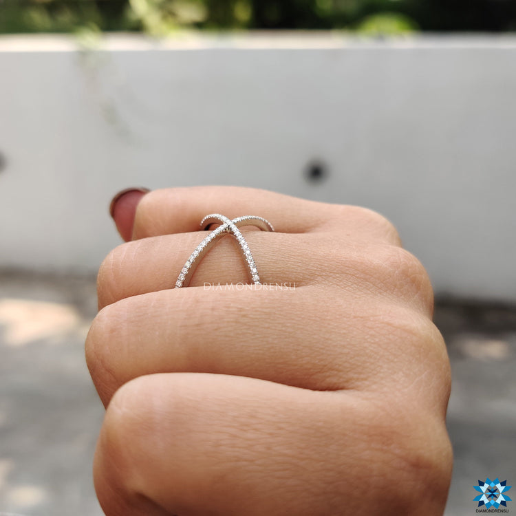 affordable moissanite engagement rings - diamondrensu