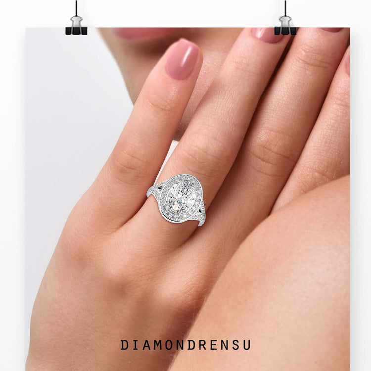 moissanite engagement rings - diamondrensu