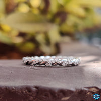 white gold band