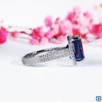 emerald cut gemstone ring - diamondrensu