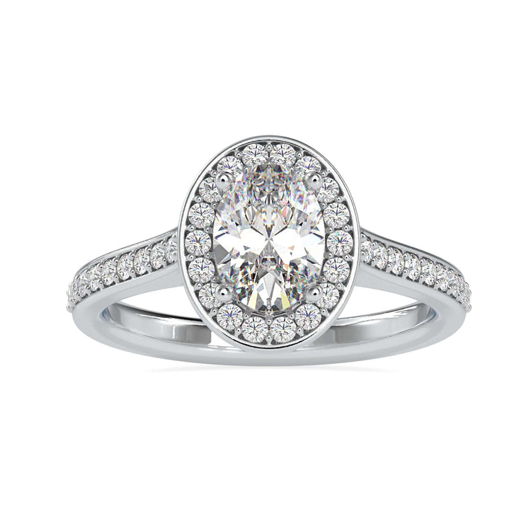 cathedral set engagement ring - diamondrensu