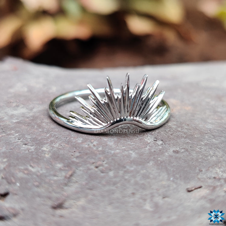 curvey wedding band - diamondrensu