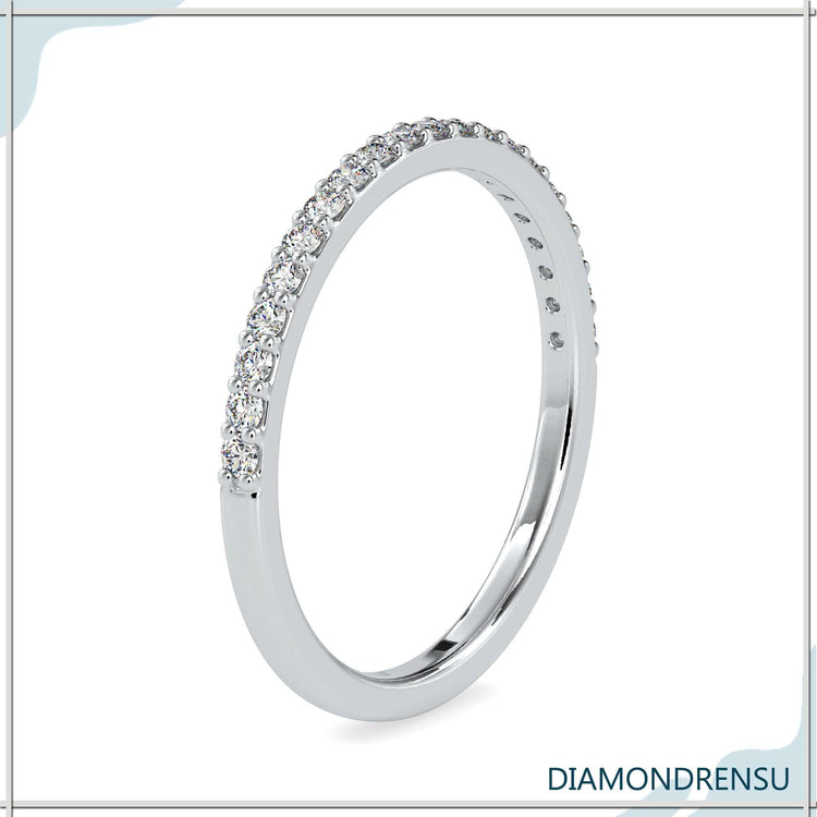 moissanite eternity band - diamondrensu