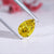 rare yellow lab grown diamond