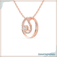 moissanite pendant - diamondrensu
