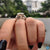 cathedral set engagement ring - diamondrensu