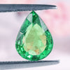 January Birthstone, 1.18 CT Pear Shape Tsavorite Gemstone for Unique Gemstone Engagement Ring, Anniversary Gift Ring
