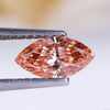 Rare 0.51 CT Marquise Cut Pink Lab Grown Diamond, Loose Diamond for Custom Engagement Ring