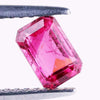 0.90 CT Natural Tourmaline Emerald Cut Gemstone, October Birthstone