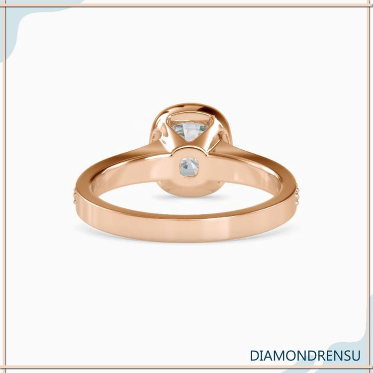 moissanite vintage engagement rings - diamondrensu