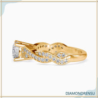 round brilliant cut moissanite - diamondrensu