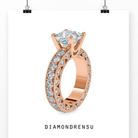 moissanite vs diamond - diamondrensu