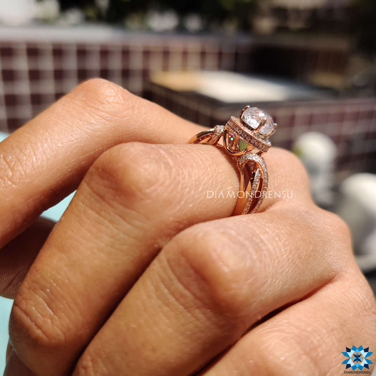 moissanite vs diamond - diamondrensu
