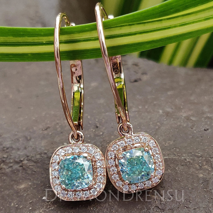 halo earrings
