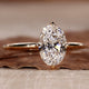 IGI Certified Lab Grown Diamond Oval Shape Solitaire Engagement Ring