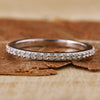 1.20 MM Round Lab Grown Diamond Eternity Wedding Band