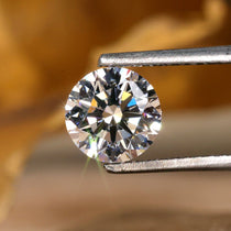 Round Brilliant Cut Lab Created Diamond for Engagement Ring, 0.90 CT Lab Grown Loose Diamond, Anniversary Gift for Her