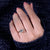 three stones engagement ring