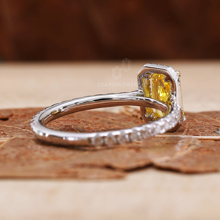 halo engagement ring