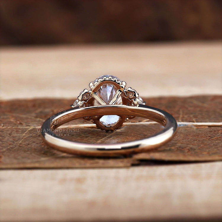 lab grown diamond ring