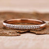 1.0 MM Round Lab Grown Diamond Eternity Wedding Band, Stackable Ring