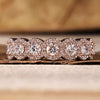 3.0 MM Round Lab Grown Diamond Eternity Band, EF/VVS Diamond Wedding Band