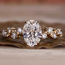 oval engagement ring